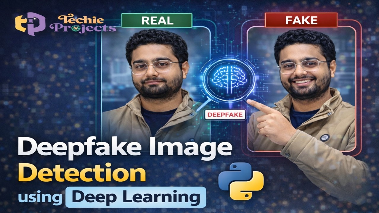 Deepfake Image Detection using Deep Learning | Python Projects for Final Year Students