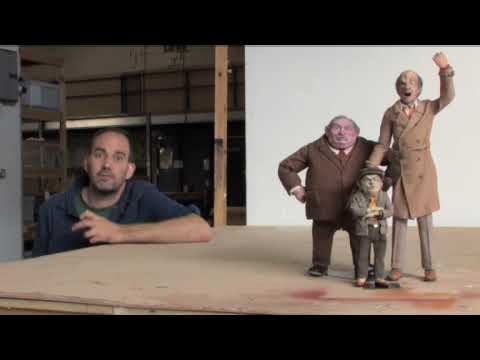 On the set of Wes Anderson's Fantastic Mr Fox