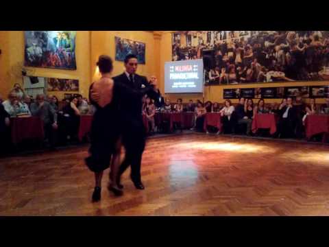 Katherine Laiton y Leonardo Luizaga salón canning