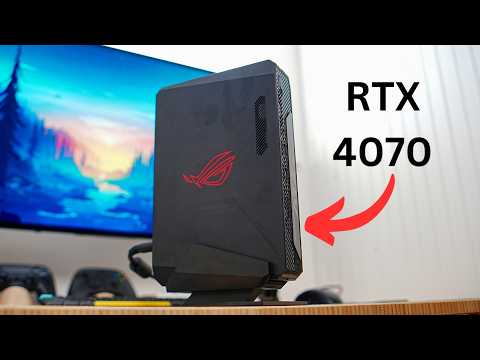 The Worlds SMALLEST RTX 4070 Gaming PC - ASUS ROG NUC 970 Review