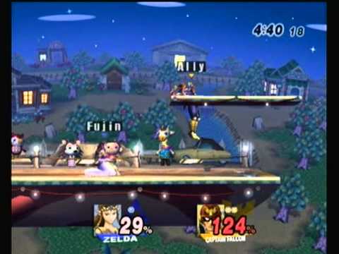 WHOBO 3 LT: Fuujin (Zelda) vs. Ally (Captain Falcon) - SSBB
