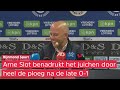 Slot prijst Dessers na late zege Feyenoord op Sparta: 'Overal waar hij komt scoort hij'