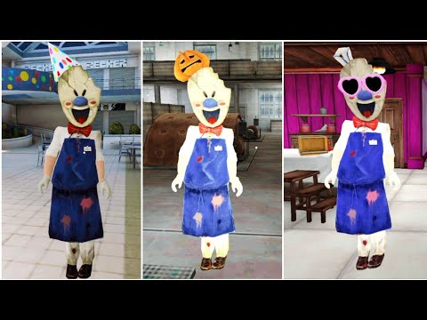 Ice Scream Saga All Official Special Events Mods | Ice Scream 3 - Ice Scream 5 - Ice Scream 6