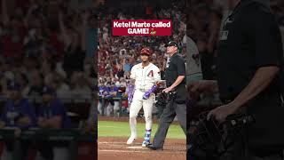 KETEL MARTE WALKS IT OFF! ????