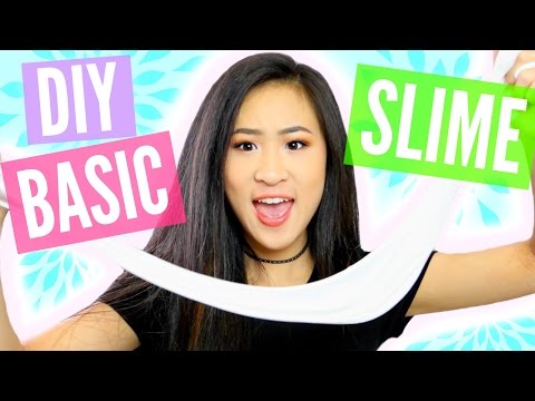 DIY EASY BASIC SLIME TUTORIAL | Slime for Beginners |...