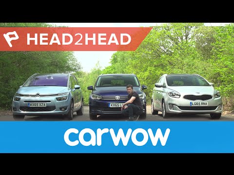 Volkswagen Touran vs Citroen Grand C4 Picasso vs Kia Carens 2017 review | Head2Head