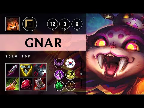 Gnar Top vs Gangplank - KR Master Patch 25.10