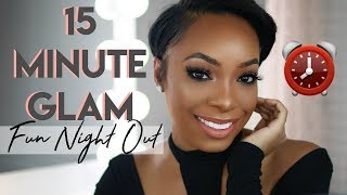 15 MINUTE GLAM: FUN NIGHT OUT EDITION | KYRA KNOX