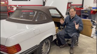 Mercedes 560SL: Jak ominąć przekaźnik pompy paliwa (do testów)