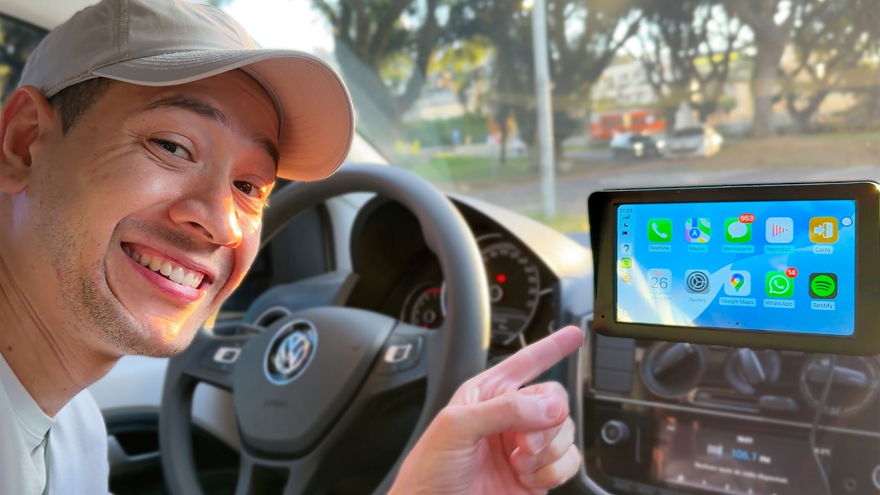 MULTIMÍDIA DE 200 REAIS COM ÁUDIO SAINDO NO CARRO!