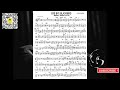 Bye Bye Blackbird - Charlie Shavers transcription