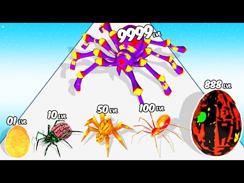 Insect Domination - Level Up Insect Max Level ASMR Satisfying Gameplay Walkthroug Pro Mobile Game