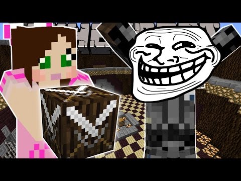 Minecraft: BLOCK MONSTERS TROLLING GAMES - Lucky Block Mod - Modded Mini-Game