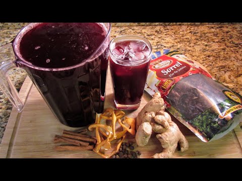 CARIBBEAN  SORREL DRINK || ALCOHOL FREE SORREL DRINK