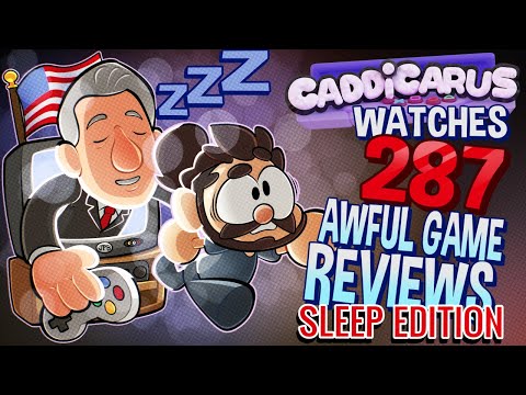 The Comical World of the 287 WORST Game Reviews Ever - Caddicarus | SLEEP EDITION