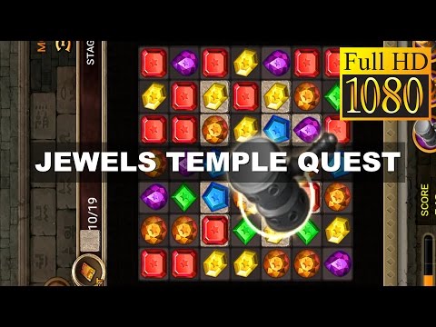 Jewels Temple Quest : Match 3 Game Review 1080p Official Springcomes Puzzle 2016