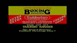 ZX Spectrum Vega Games - WC Boxing Manager
