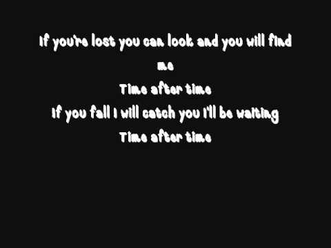 Michelle Chamuel - Time After Time (Studio Version) (Lyrics)