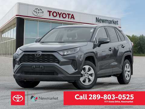 2024 Toyota RAV4 LE AWD in Gray for sale at Newmarket Toyota in Newmarket, ON