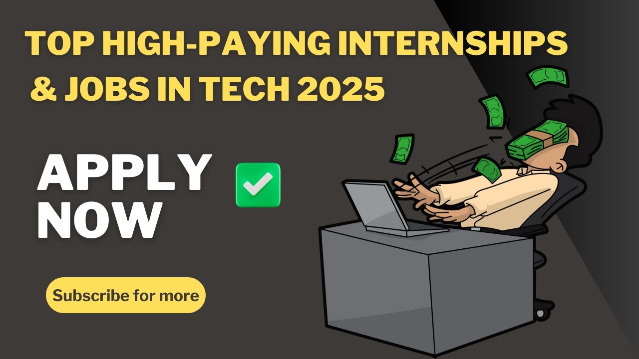 Top High-Paying Internships & Jobs in Tech 2025| Bangalore, Hyderabad, Remote | Apply Now!