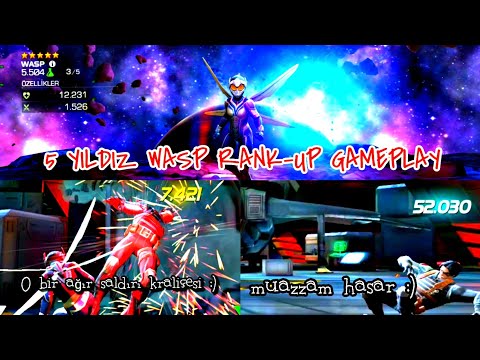 5 YILDIZ WASP RANK-UP GAMEPLAY ~ MCOC