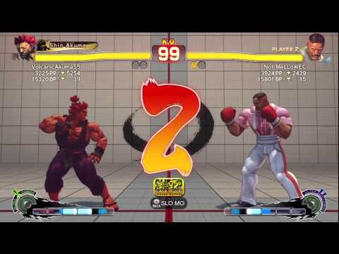 VolcanicAkuma55 (Akuma) Vs. Not MeLLoWEC (Dudley)