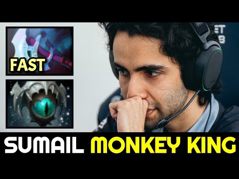 SUMAIL Monkey King with Fast Manta Situational Build Dota 2
