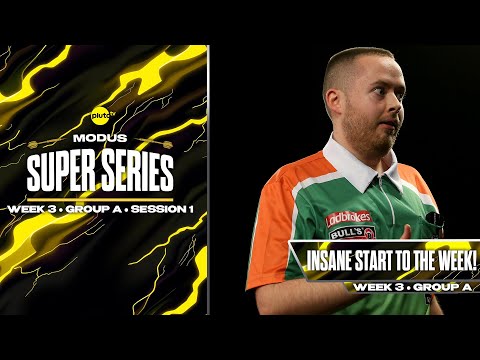HUGE NAMES KICK OFF THE WEEK!!🤩🎯 | Darts Highlights | Week 3 Group A Session 1
