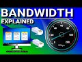 Internet Bandwidth Speed Explained