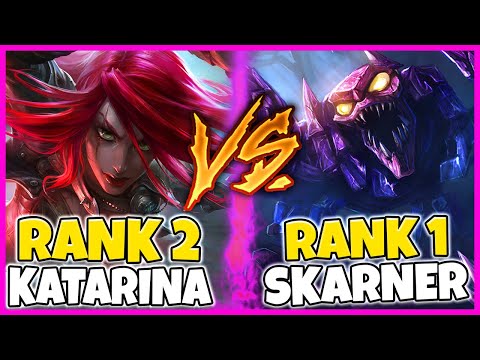 #2 KATARINA NA VS. #1 SKARNER NA (BATTLE OF THE ONE TRICKS) - League of Legends | Katlife