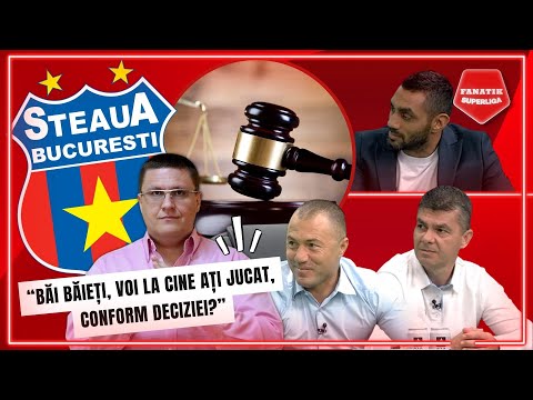 CONTRE IN DIRECT pe tema DECIZIEI instantei pe PALMARESUL Steaua Bucuresti
