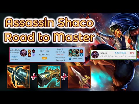 69% Winrate Shaco to Diamond 2 - Season 11 Ranked [League of Legends] Full Gameplay - Infernal Shaco