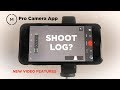 MOMENT Pro Camera App Overview! | Now with LOG + FLAT?