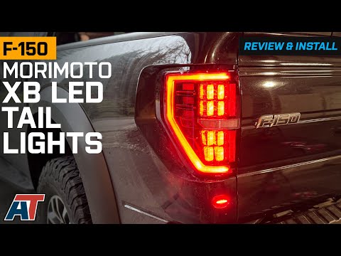 2009-2014 F-150 Morimoto XB LED Tail Lights; Black Housing Review & Install