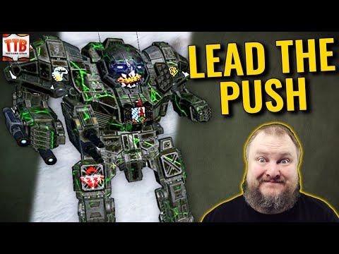 Brave or crazy? Leading the push! - German Mechgineering #427 - Mechwarrior Online 2022
