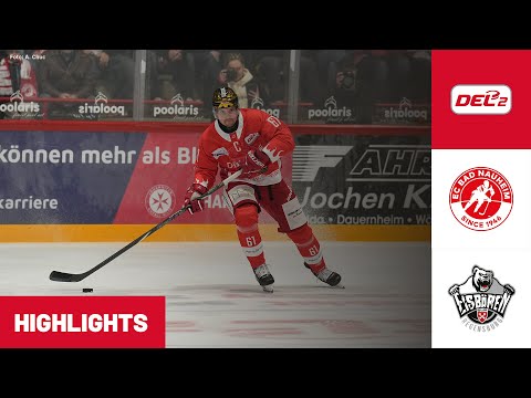 DEL2: EC Bad Nauheim vs. Eisbären Regensburg | Highlights