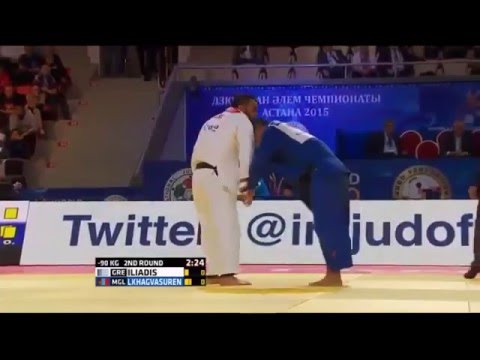 Ilias iliadis loses by ippon / Ilias iliadis pierde por ippon