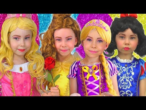 Alisa Dancing in Dresses Princesses Disney