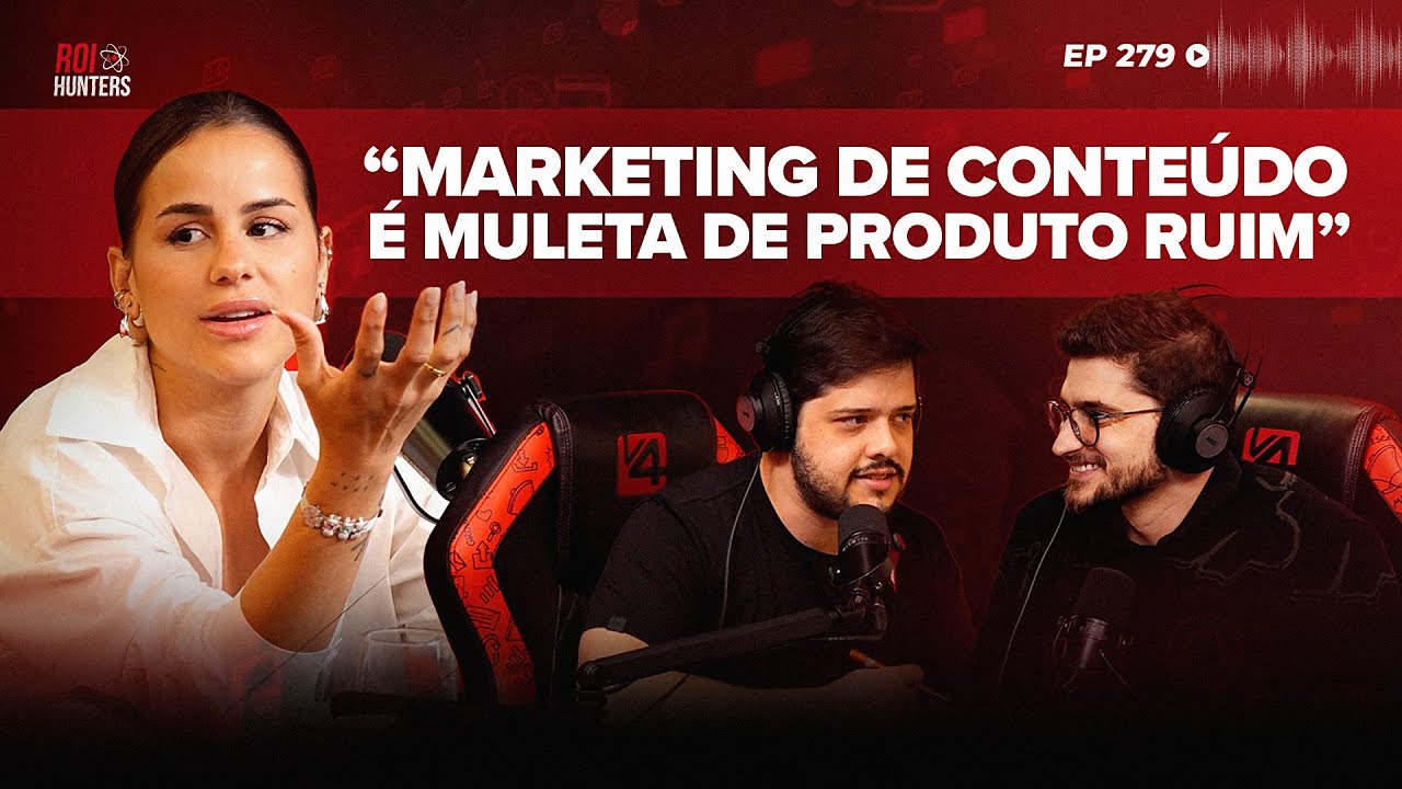 O MAIOR DEBATE Sobre Produção de Conteúdo: Vale a Pena Investir? (Isabela Matte) | ROI Hunters #279