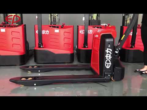 1.8ton lithium-ion pallet truck EPL185 Operation Tutorial video-EP