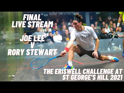 Live Squash: The Eriswell Challenge at St George's Hill - FINAL - Joe Lee v Rory Stewart