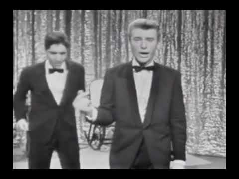 Johnny Hallyday et Sacha Distel  ' Medley '  Rare