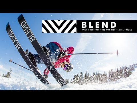 The 2017 LINE Blend Skis - The Fun, Flexy and Wide Freestyle Ski for Everything