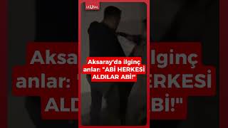 Aksaray'da polis ve vatandaşlar arasında olanlar çok konuşuldu! #short