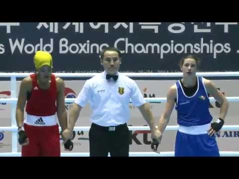 WC 2014: 1/16 - 60 kg   Katie Taylor vs Valerian Spicer