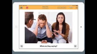 Advanced Language Therapy app by Tactus Therapy for aphasia rehab