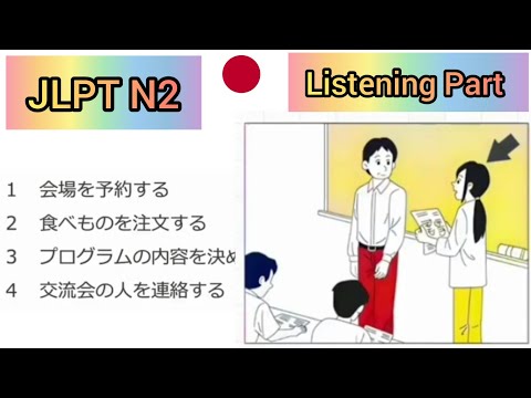 N2 listening part Practice  with answer
