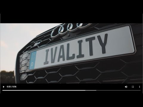 Ivality Kennzeichenhalter - legale Rahmenlose Kennzeichen