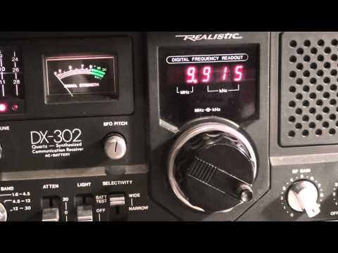 BBC 9915 Khz from Ascension received in Belgium