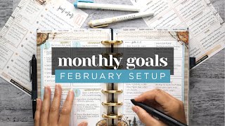 GOAL SETTING 2026 :: February Monthly Goals Setup for Productivity and Success